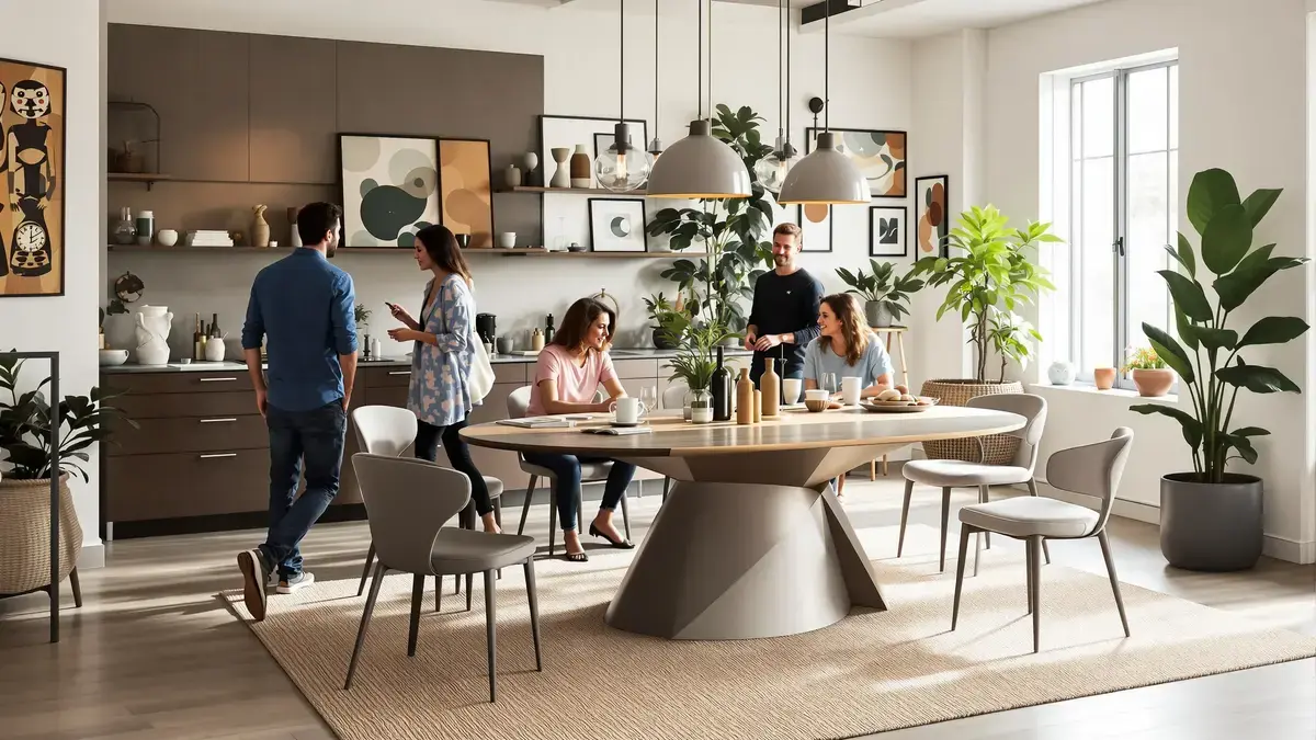 In 2026 maakt deze tafelvorm een opvallende terugkeer in interieurs