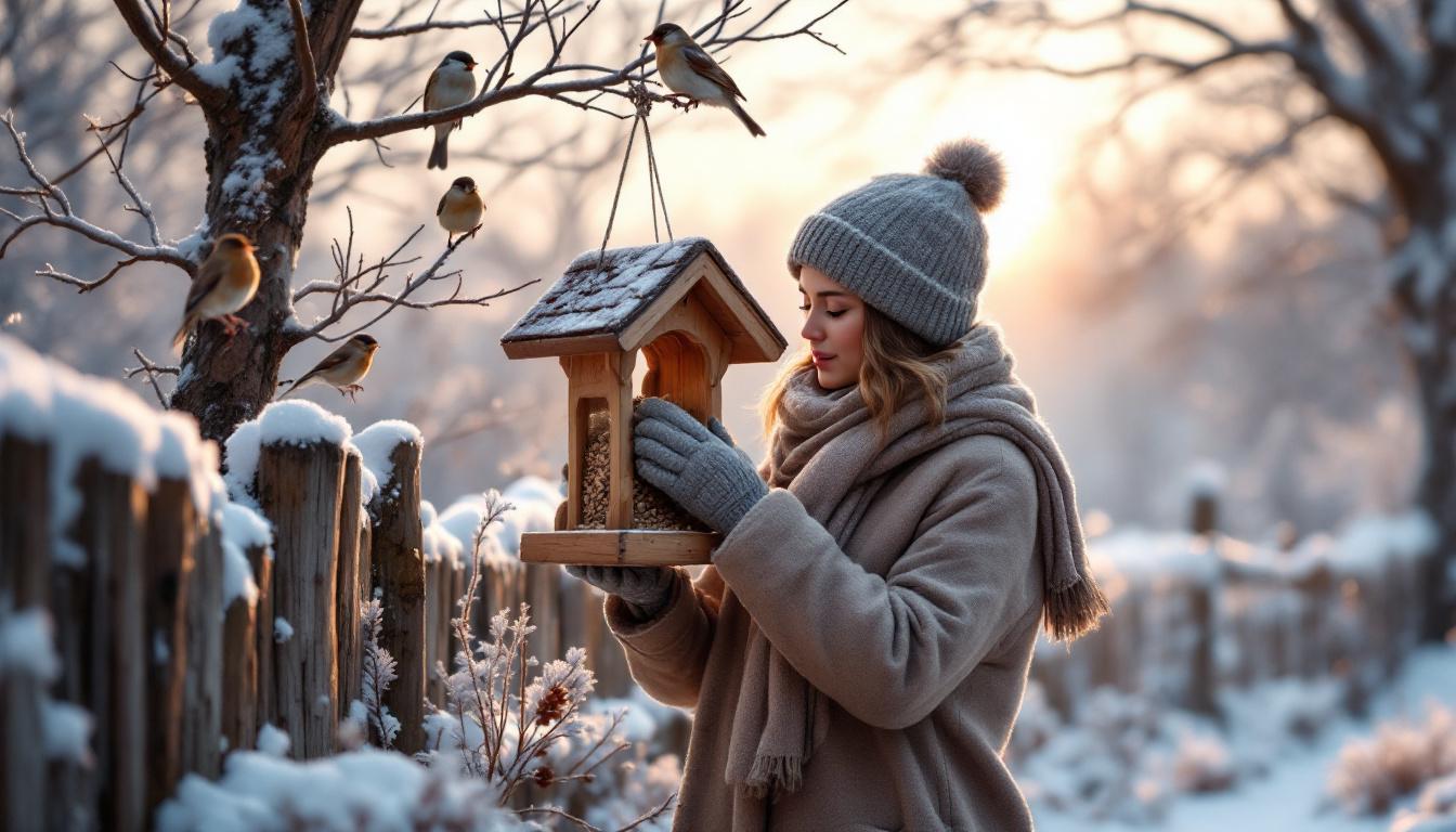 ontdek hoe een eenvoudig wintergebaar elk jaar talloze vogels helpt overleven tijdens de koude maanden.