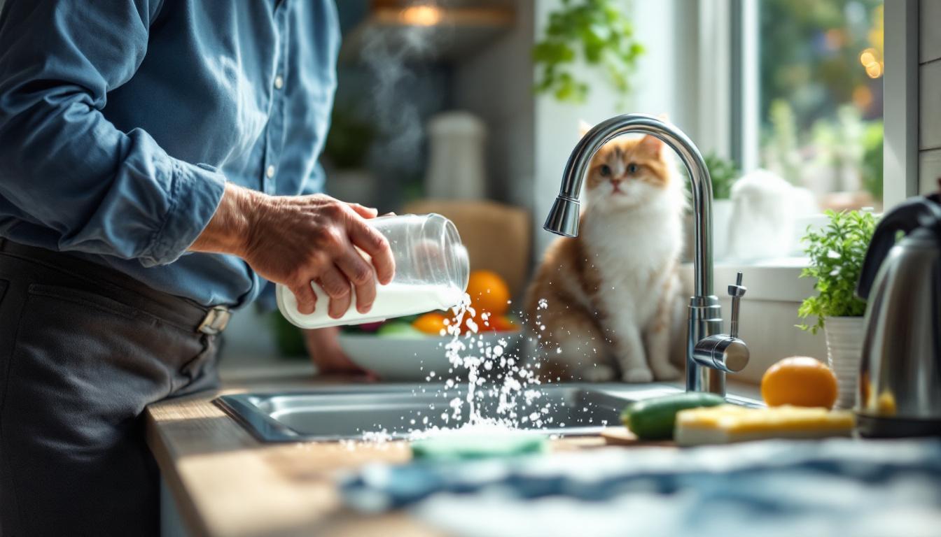 ontdek een goedkoop keukenmiddel dat verstoppingen moeiteloos verwijdert zonder te schrobben. eenvoudig en effectief voor een vrije afvoer!