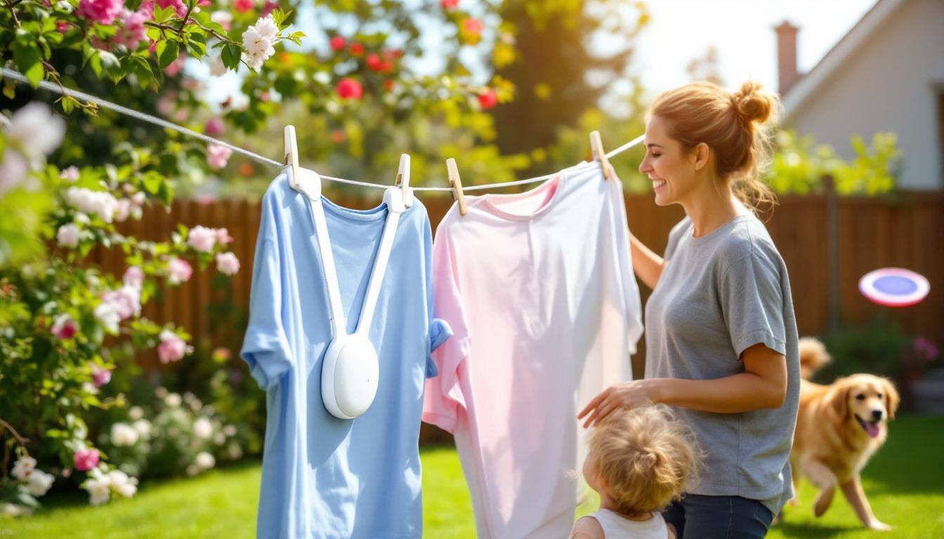 ontdek dit handige accessoire dat je wasgoed snel droogt zonder droger, zodat je geen dagen meer hoeft te wachten.