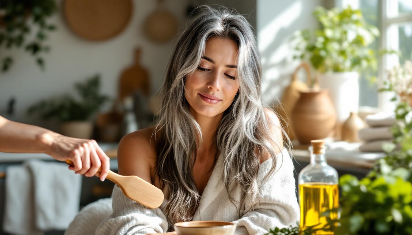ontdek hoe je grijs haar kunt verzorgen met koffie en plantaardige olie voor een diepere en natuurlijkere kleur. leer effectieve en natuurlijke methoden om je haarkleur te behouden en te versterken.
