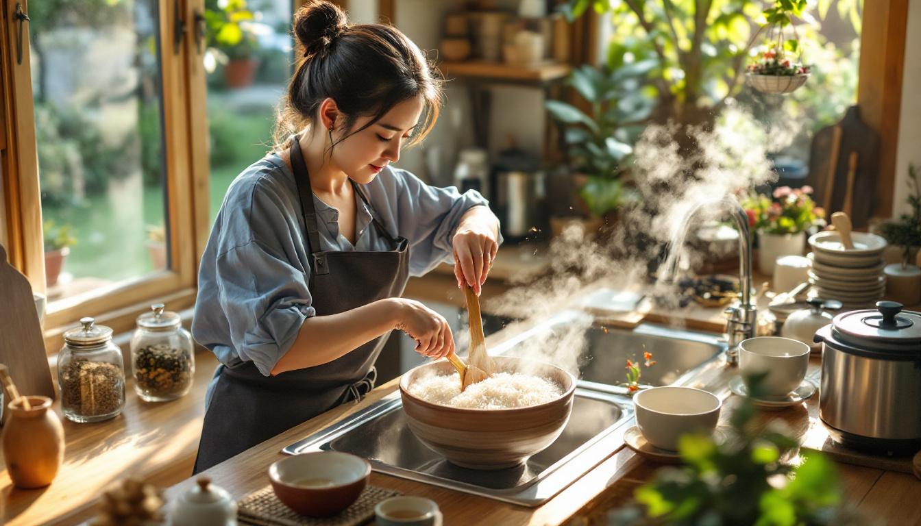 ontdek hoe koreanen rijst gezonder maken met een eenvoudige techniek en leer hoe jij deze methode zelf kunt toepassen voor een voedzamere maaltijd.