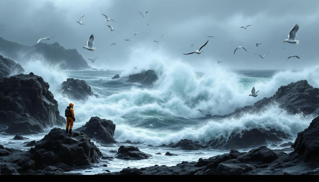 meteorologen waarschuwen dat warme oceaanstromen de stormen in februari kunnen versterken, wat kan leiden tot heviger weer en meer schade.