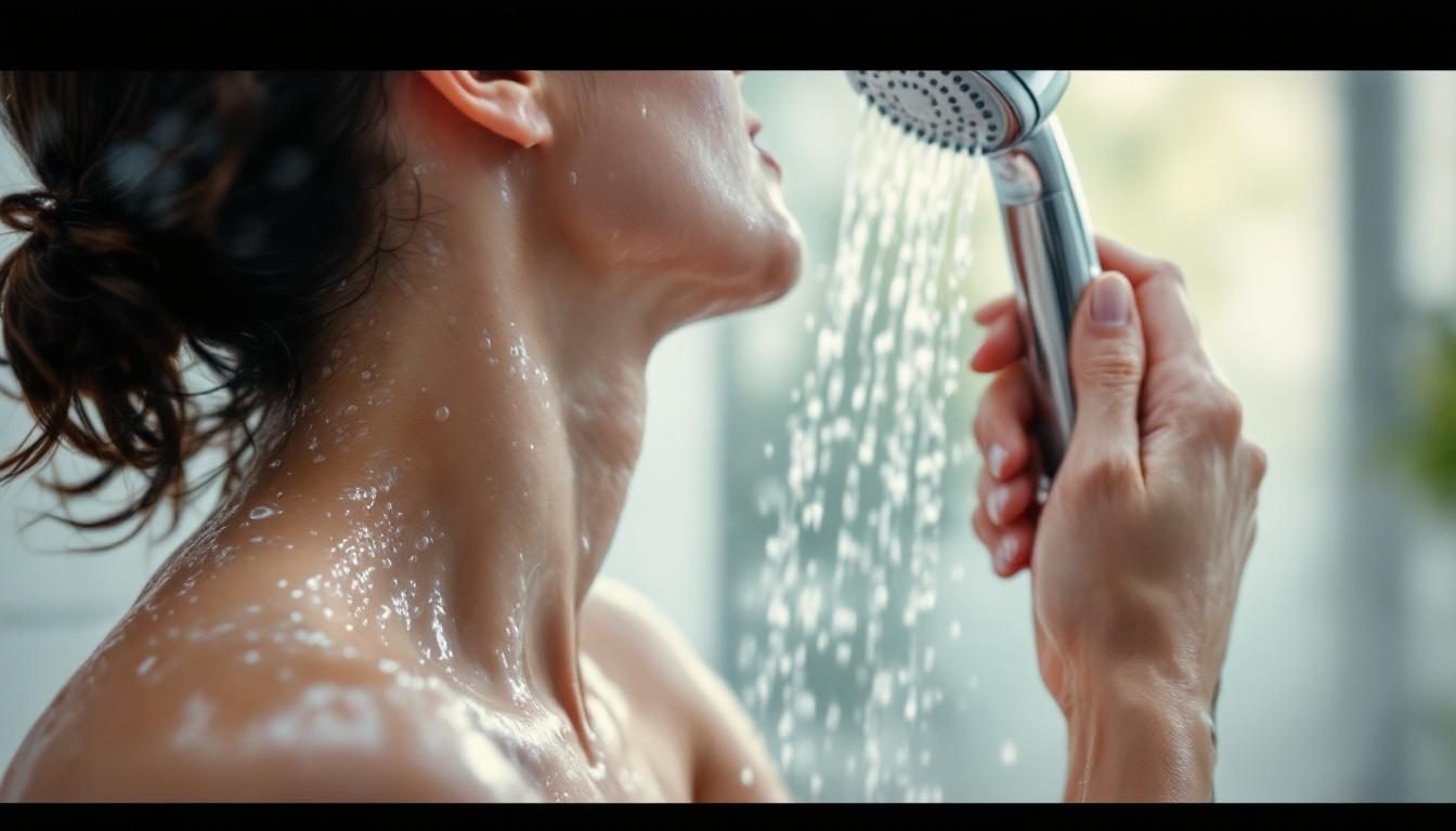 ontdek welke plek dermatologen als eerste aanraden te wassen onder de douche voor een gezonde huid, anders dan je gezicht en handen.