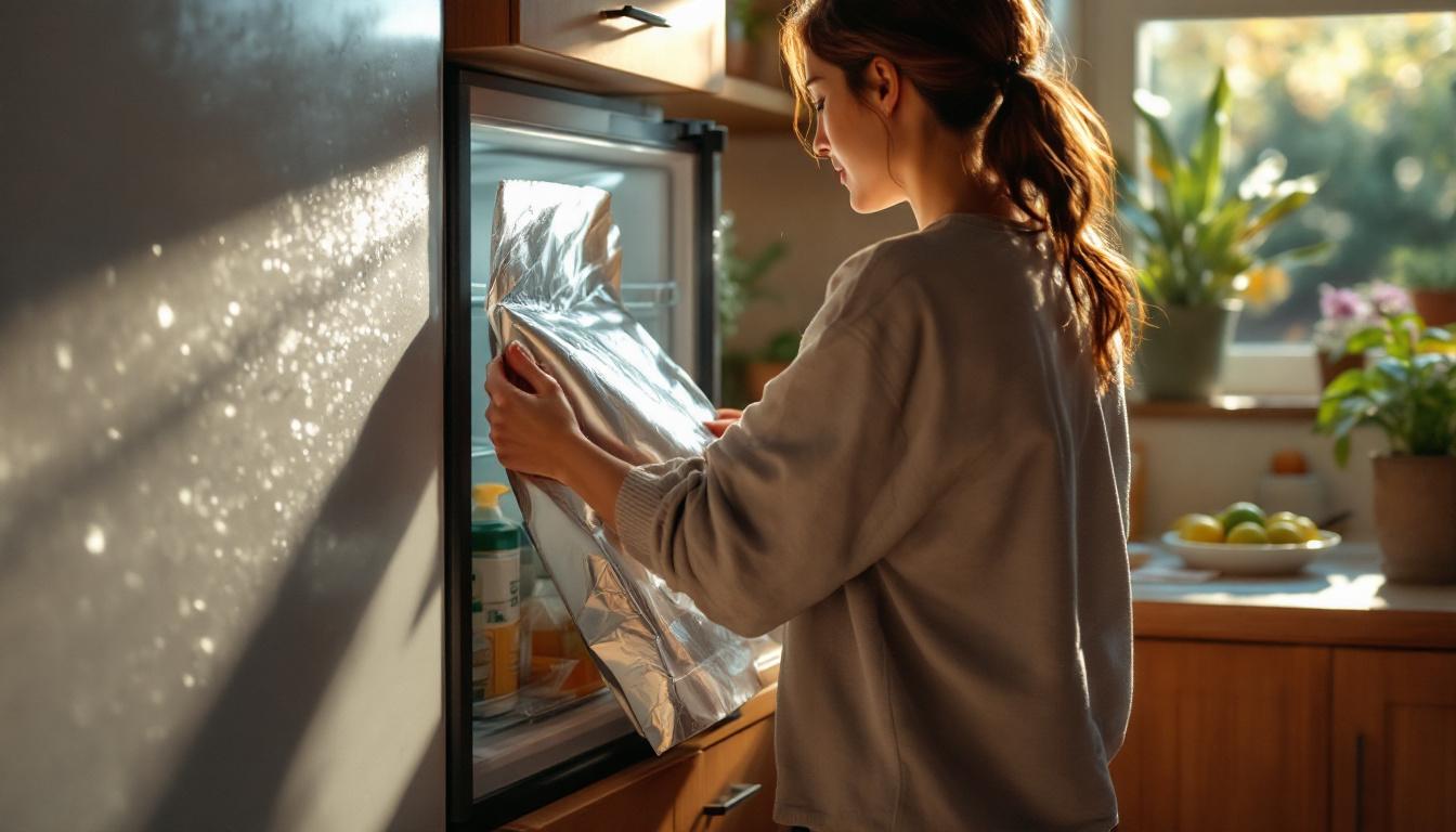 ontdooi uw vriezer snel en eenvoudig met aluminiumfolie en bespaar energie en kosten. leer hoe deze slimme methode uw vriezer efficiënt houdt.