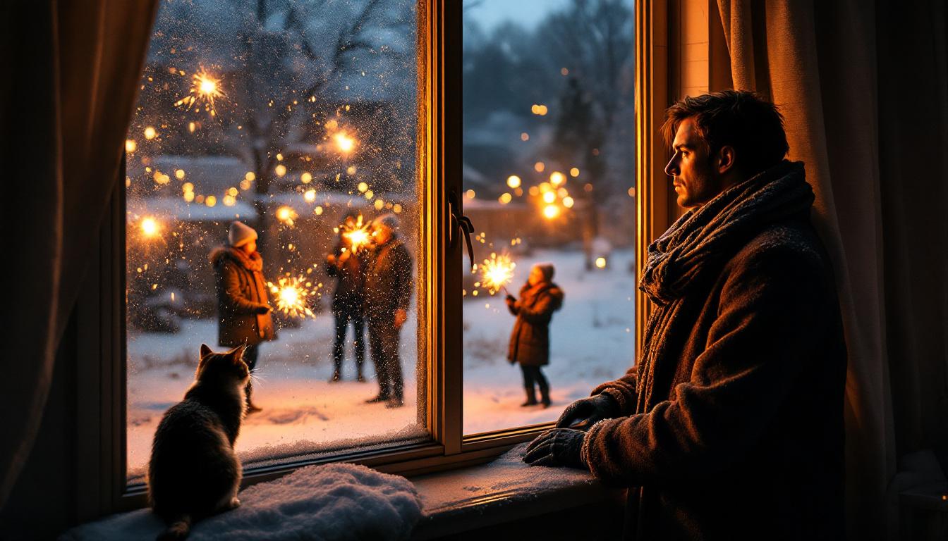 ontdek waarom mensen op oudejaarsnacht om middernacht een raam openzetten en wat deze traditie betekent.