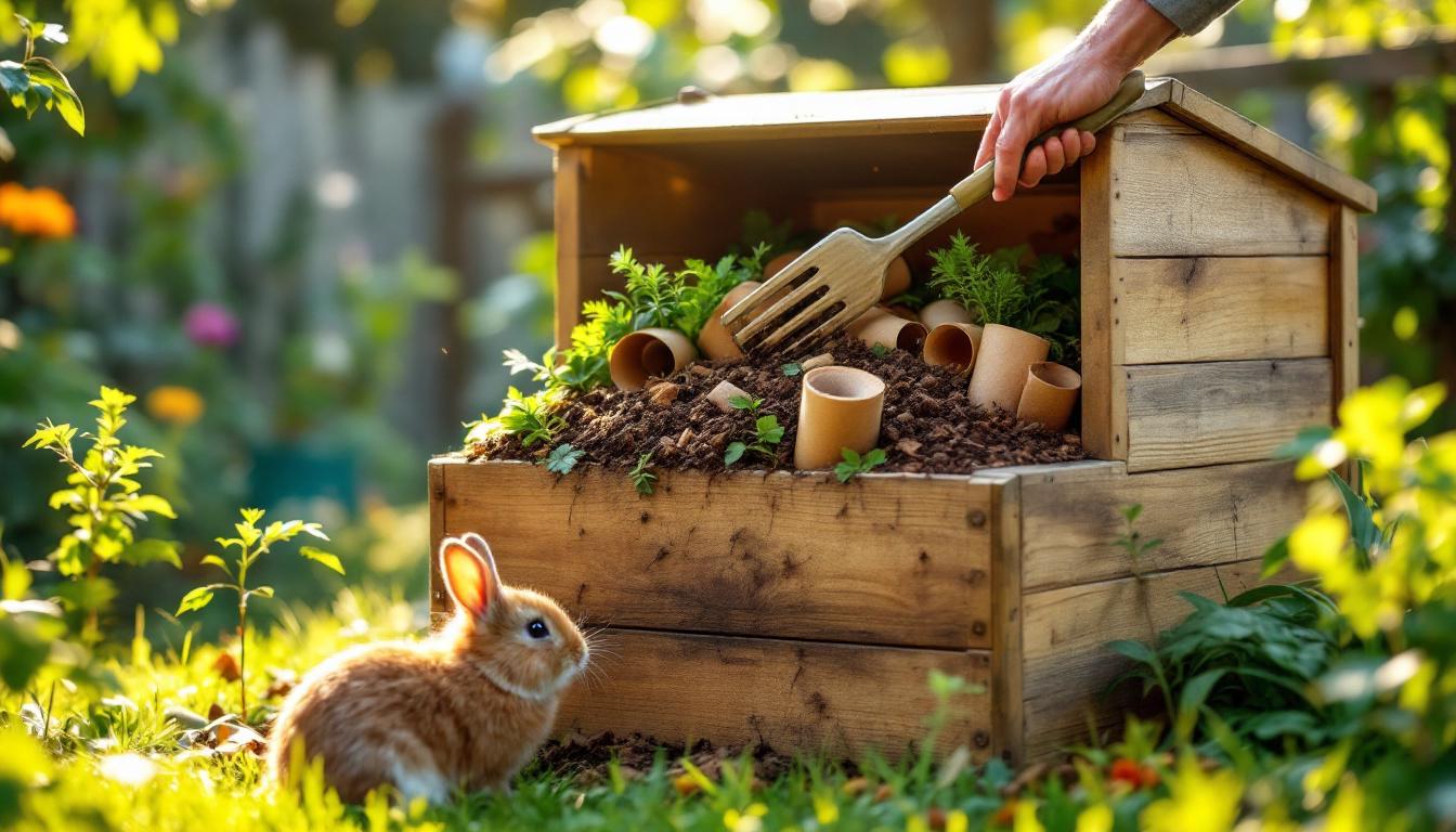 ontdek hoe je toiletrollen kunt composteren met deze slimme tuintip die zelfs ervaren tuiniers zal verrassen.