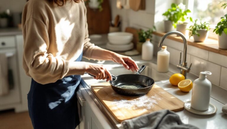 ontdek dit natuurlijke middel dat aangebrand vet moeiteloos smelt, zonder baking soda of azijn te gebruiken. snel en effectief schoonmaken!