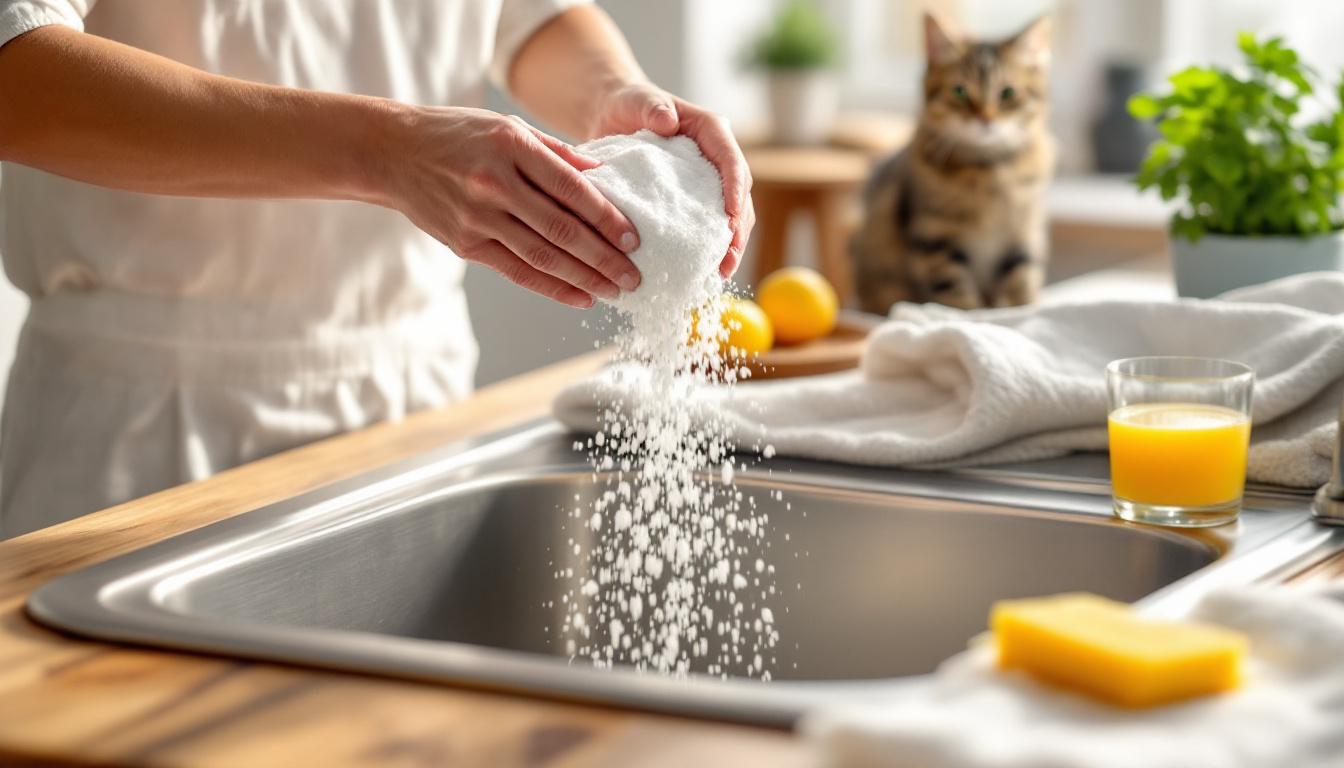 ontdek hoe je een verstopte gootsteen eenvoudig ontmengt met slechts vijf lepels van een alledaags ingrediënt. simpel, snel en effectief!