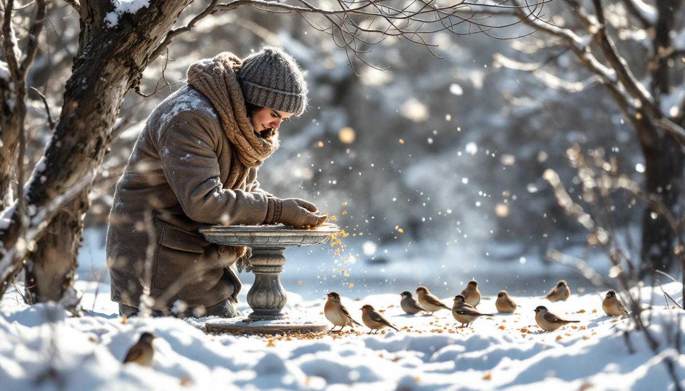 leer waarom veelvoorkomende fouten bij het voeren van vogels in de winter gevaarlijk kunnen zijn en ontdek hoe je vogels veilig en verantwoord kunt helpen tijdens de koude maanden.