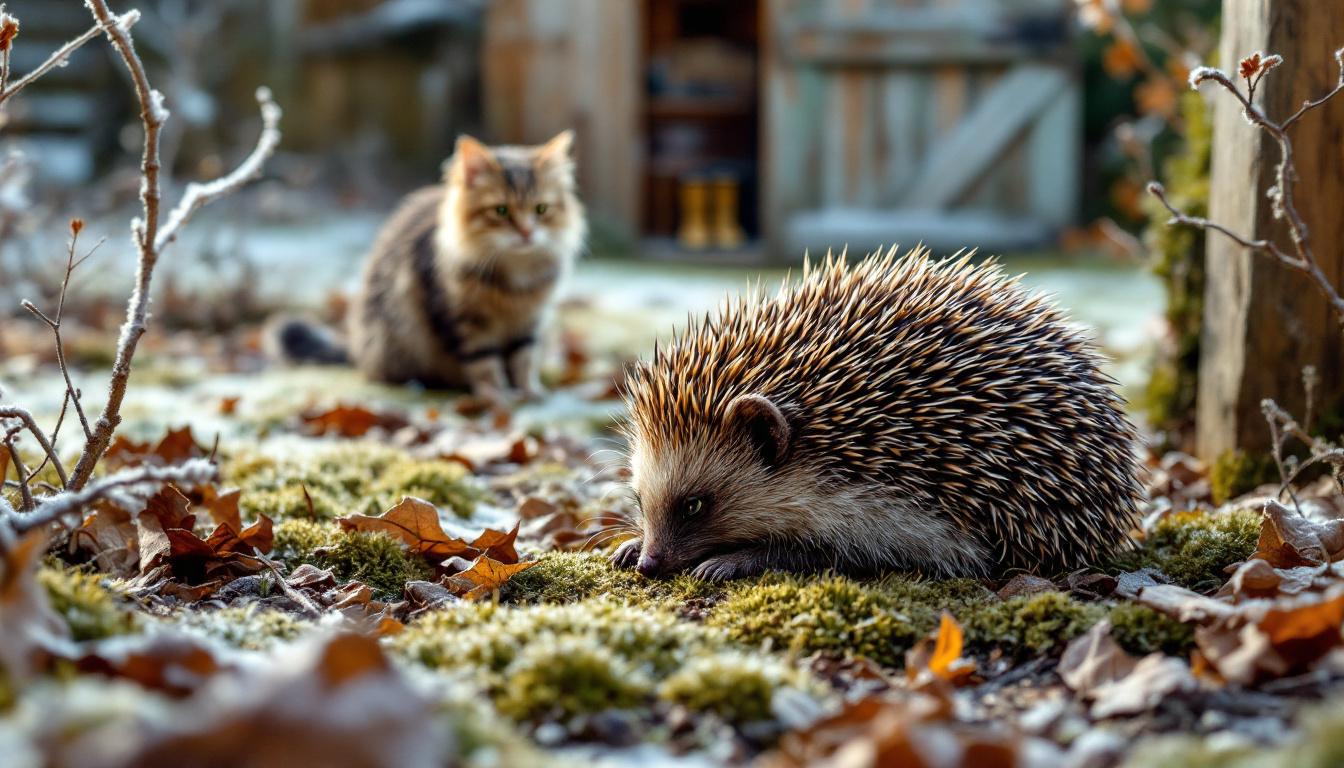 ontdek waarom een egel tijdens de winterslaap in de tuin soms gevaar kan lopen en hoe je ze kunt beschermen.
