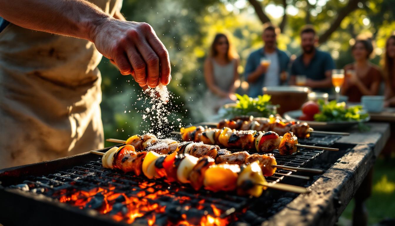 ontdek waarom grillmeesters zout over de kolen strooien bij het bereiden van shashlik – een eenvoudige maar slimme techniek die de smaak en het resultaat volledig transformeert.