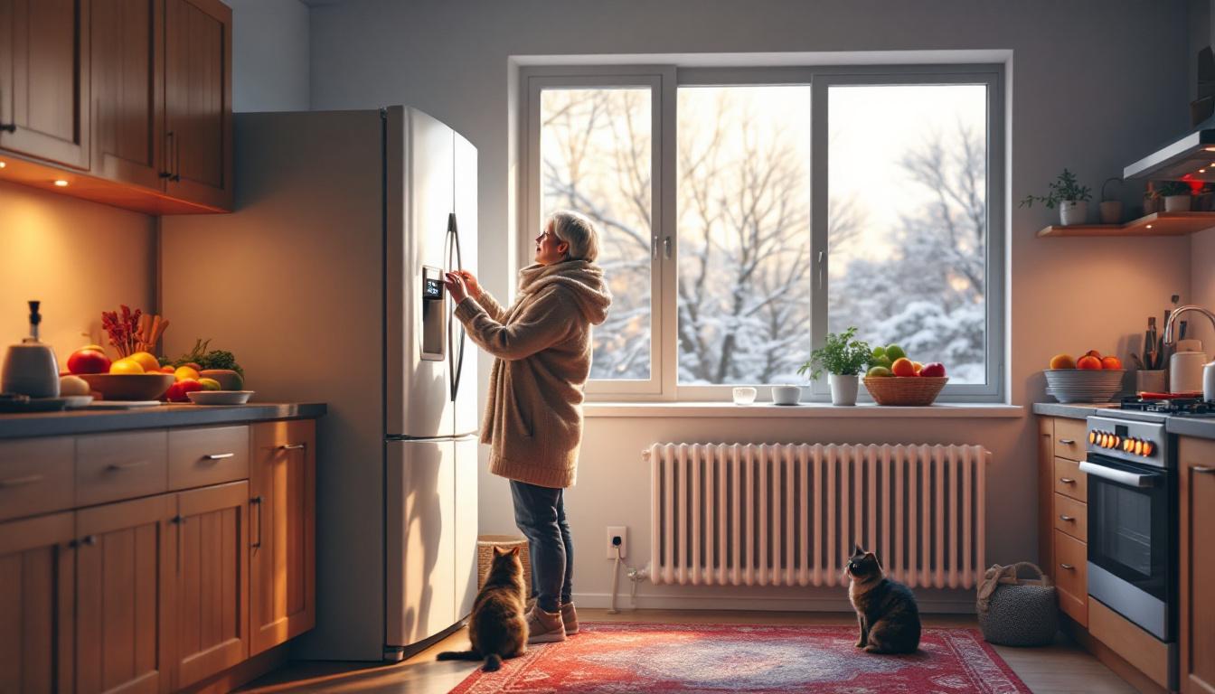 ontdek waarom uw koelkast in de winter meer energie verbruikt en leer praktische tips om dit energieverbruik te verminderen en kosten te besparen.