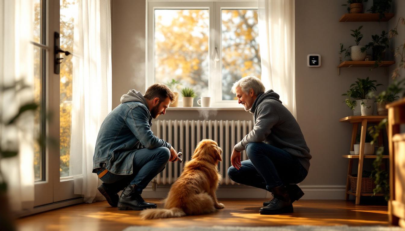 is uw verwarming traag warm? ontdek hoe een eenvoudige aanpassing door een monteur de warmte snel kan verbeteren.