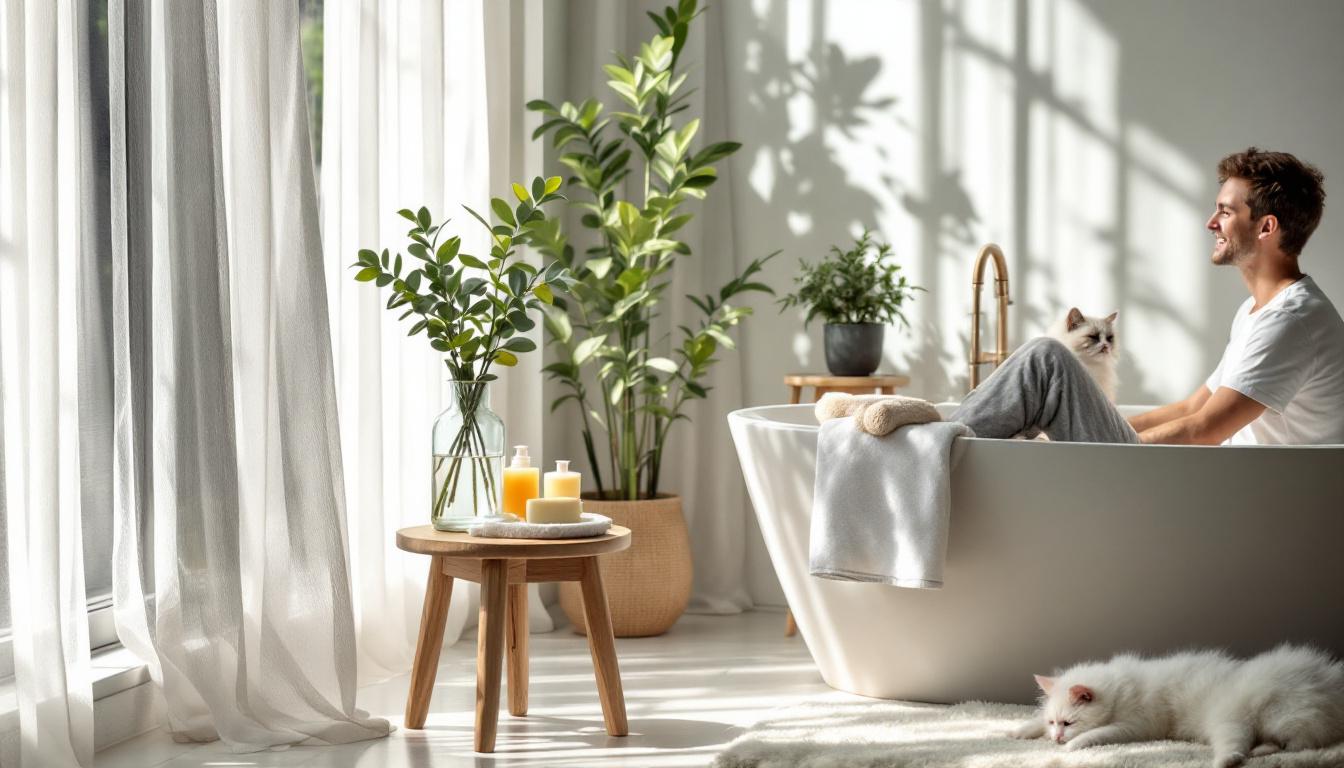 ontdek hoe je badkamer altijd fris ruikt zonder luchtverfrissers, met tips geïnspireerd door hotels.