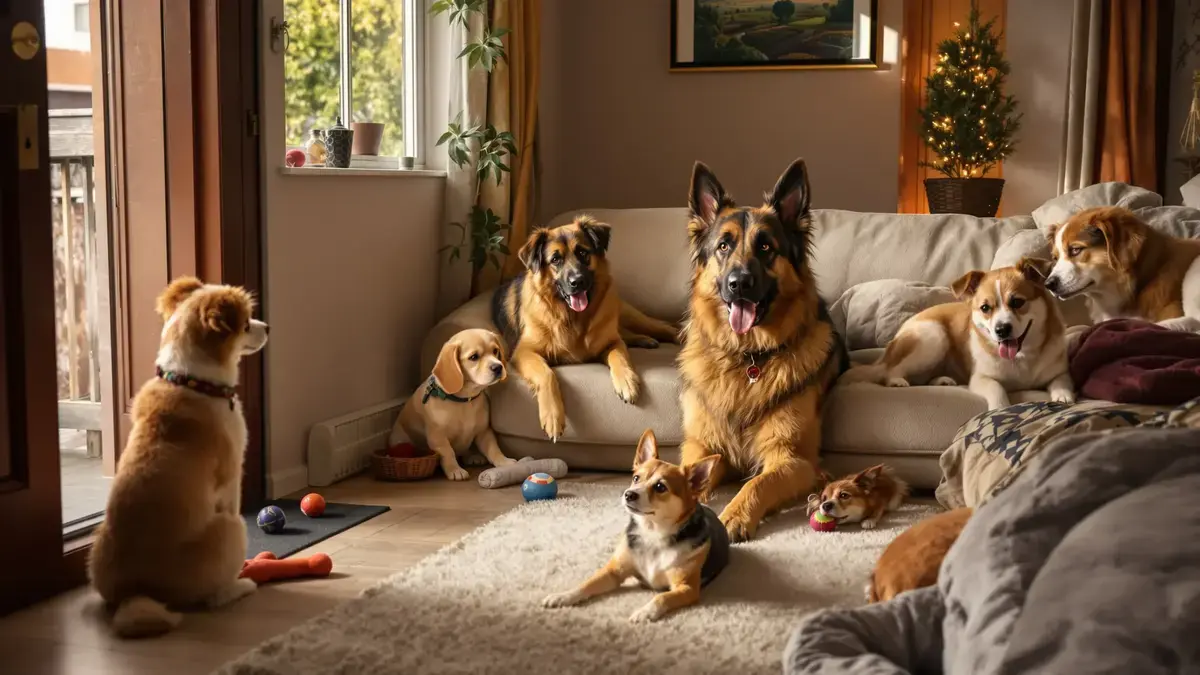 Deze acht hondenrassen die het bijzonder slecht verdragen om ver van hun baasje alleen te zijn