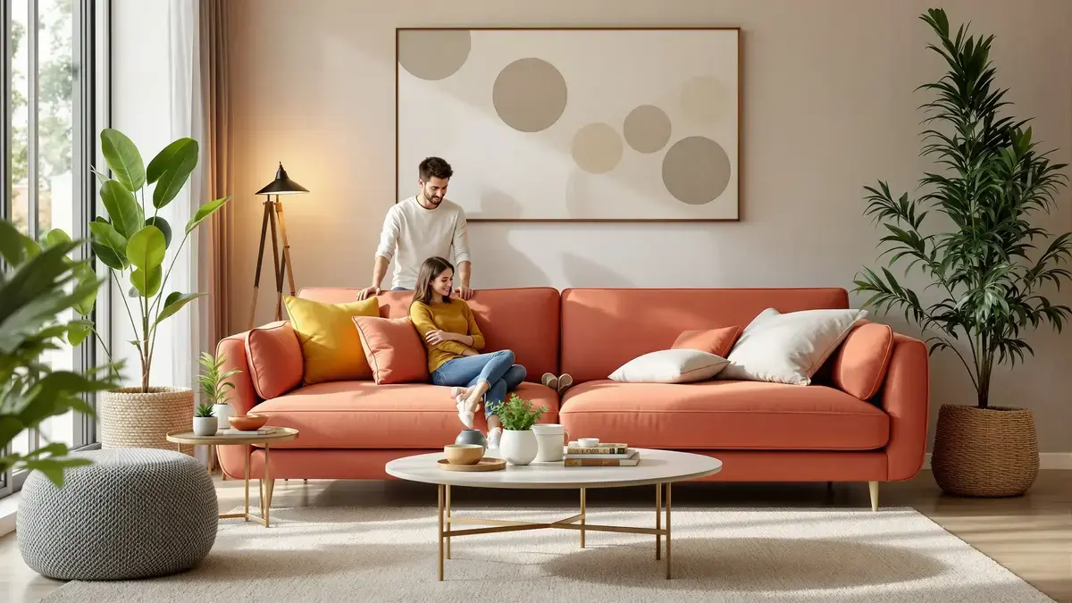 Beige maakt plaats voor een nieuwe, in 2026 veelvoorkomende bankkleur