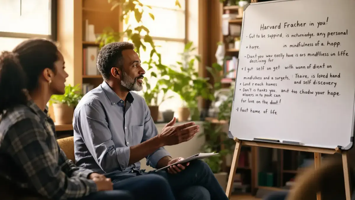 Een Harvard-hoogleraar legt uit hoe je op duurzame wijze uit het gevoel van existentiële leegte kunt komen