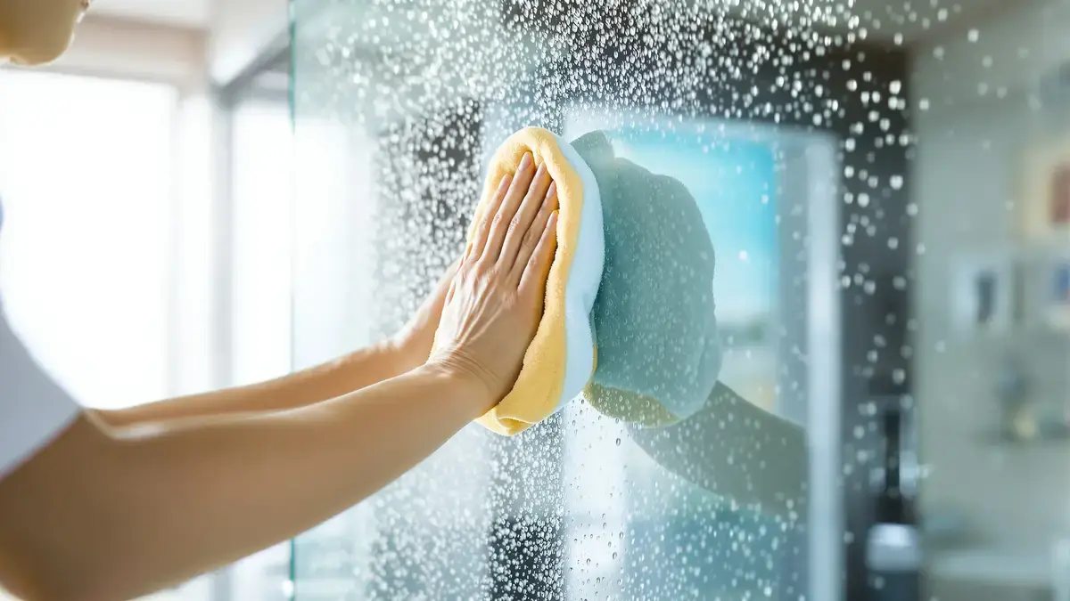 Hotels gebruiken deze eenvoudige methode om douchewanden schoon en streeploos te houden