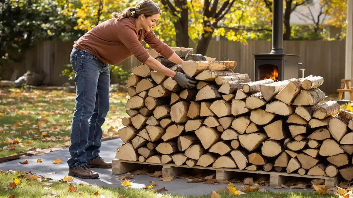 Degenen die het minst aan houtverwarming uitgeven optimaliseren hun brandhout op deze manier