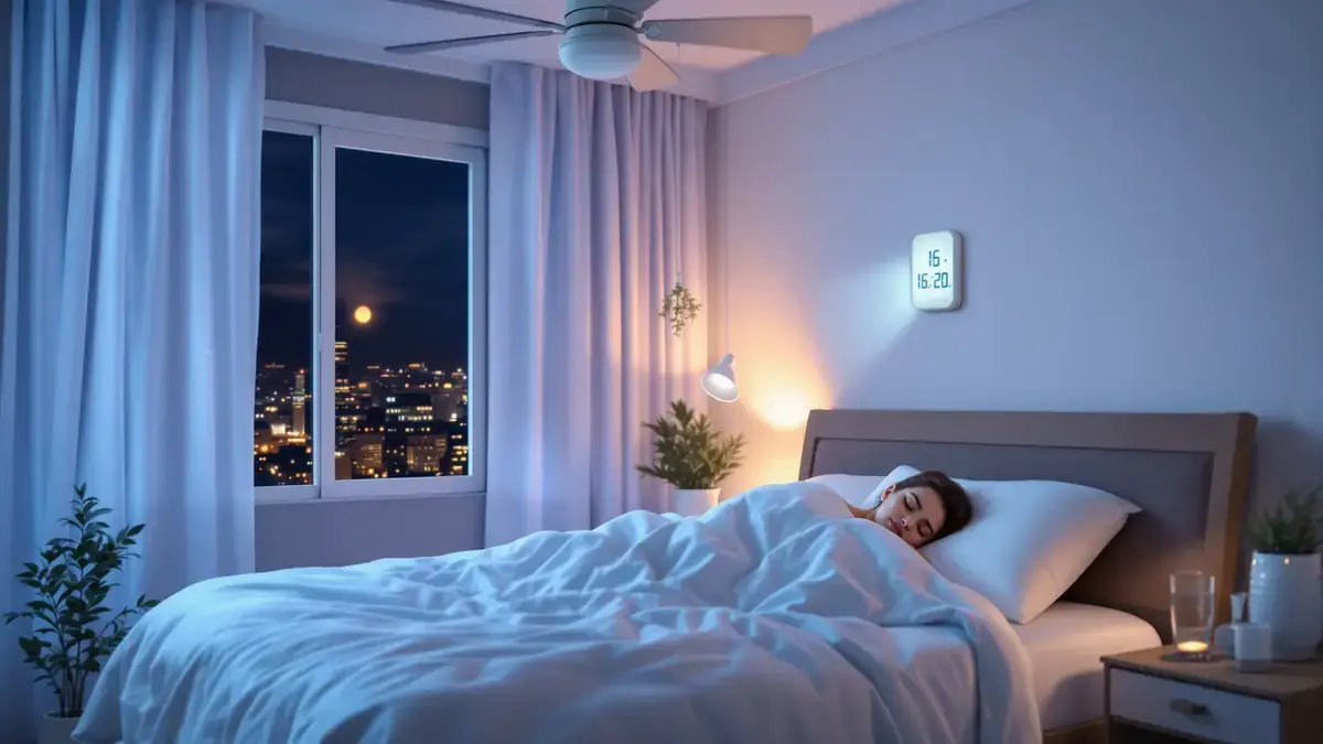 De ideale slaapkamertemperatuur voor een diepe slaap (en hoe je die de hele nacht kunt behouden)