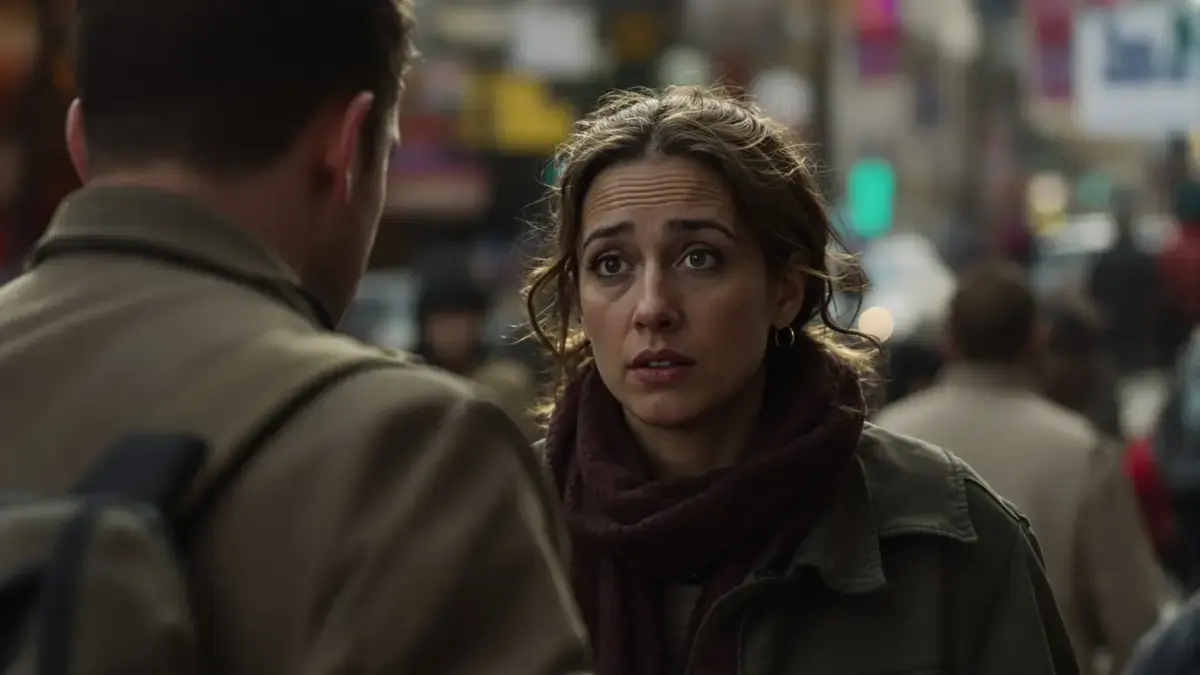 Voor iemand lopen onthult soms een innerlijke vermoeidheid die men niet meer durft te uiten