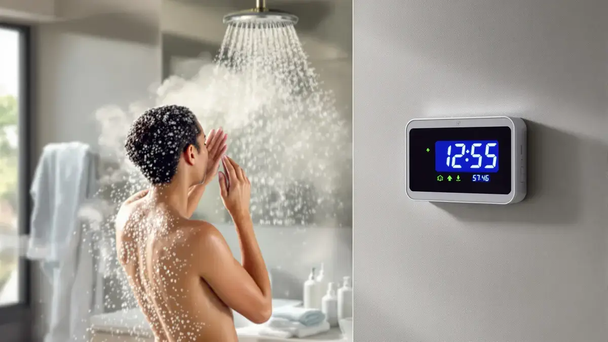 Iets korter douchen maakt echt verschil