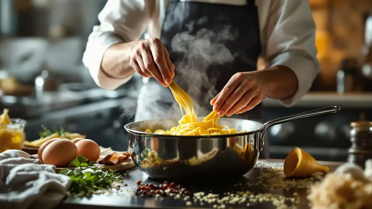 In de Italiaanse keuken verandert deze specifieke regel het resultaat van een carbonara volledig