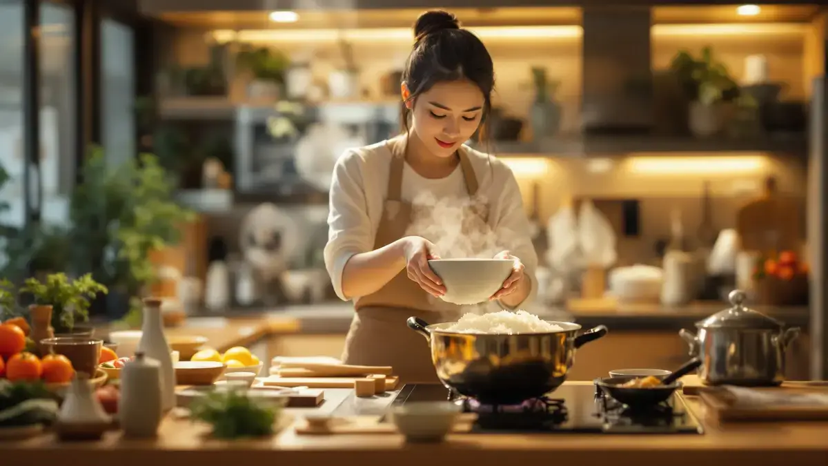 Het Japanse geheim voor luchtige rijst, ook als je na een drukke dag snel moet koken