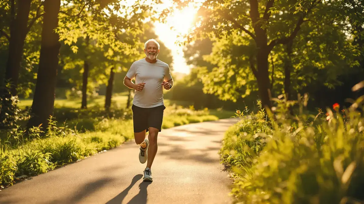 Na je 65ste wordt jeffing vaak beter verdragen dan hardlopen om de conditie op peil te houden