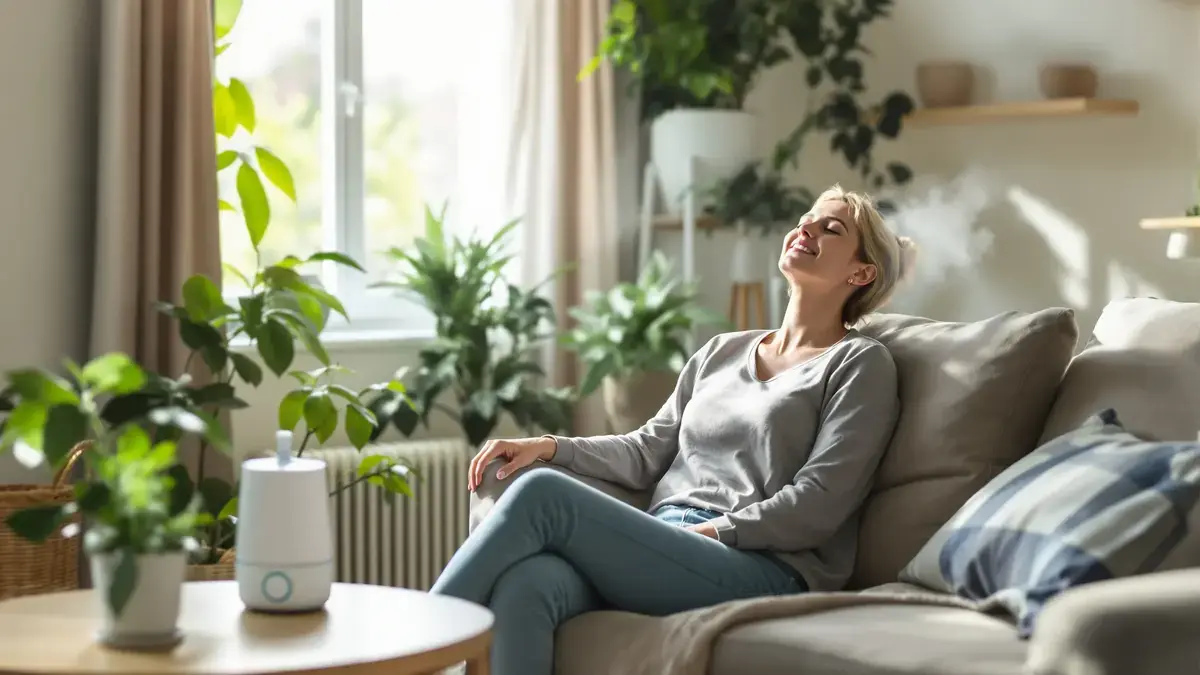Het correct regelen van de luchtvochtigheid verbetert het dagelijkse ademhalingscomfort aanzienlijk