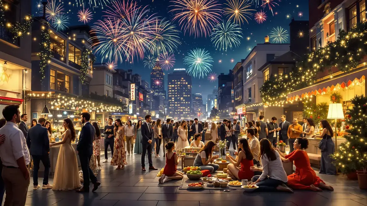 Nieuwjaarstradities verschillen sterk per sociale klasse, soms op verrassende wijze