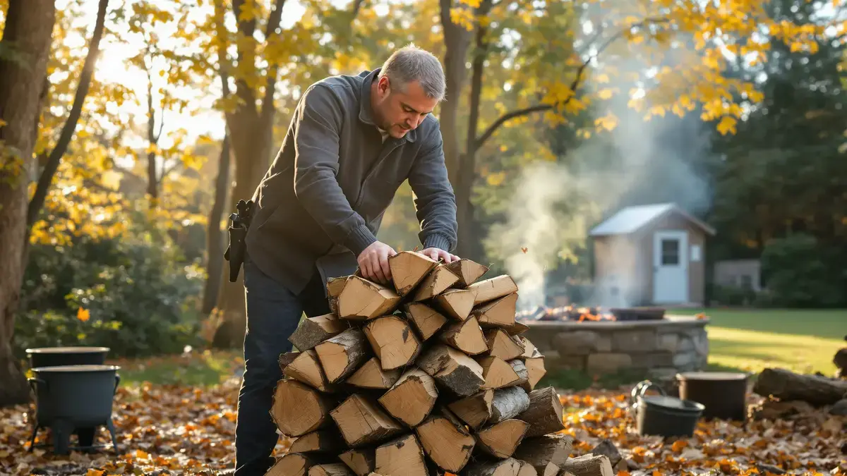 Stookt u met hout? Deze eenvoudige en nog weinig bekende handeling zorgt ervoor dat de houtblokken twee keer zo lang branden