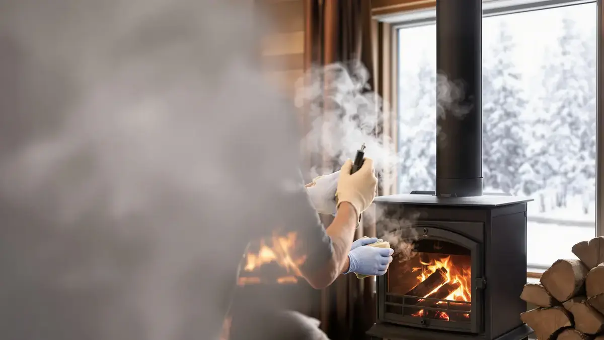 Het vergeten van deze essentiële handeling bij een houtkachel brengt kostbare risico’s met zich mee