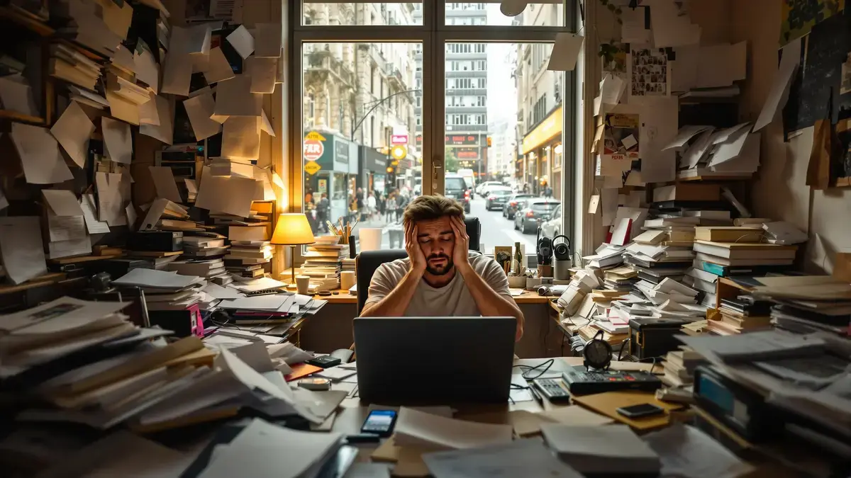 Waarom visuele rommel de hersenen veel meer uitput dan fysieke rommel