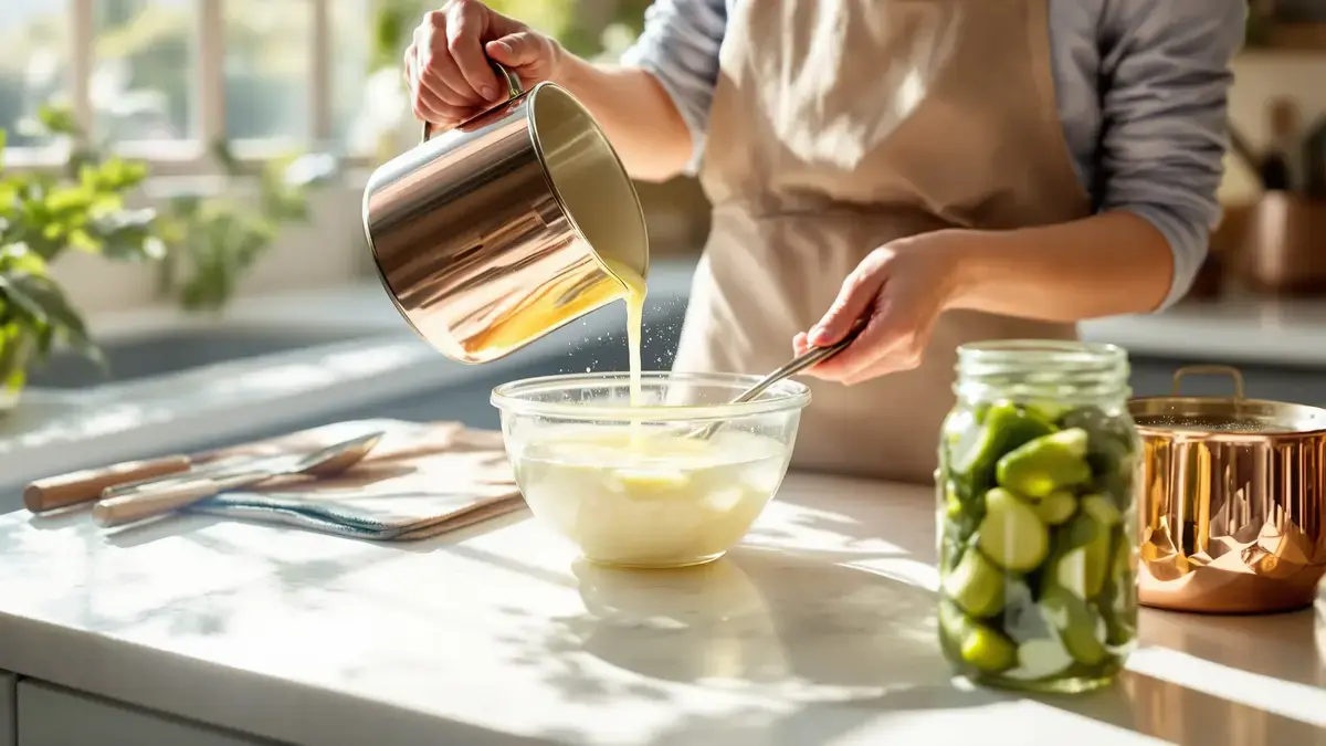 Waarom je het vocht van augurken nooit in de gootsteen moet gieten (het is magisch om koper schoon te maken)