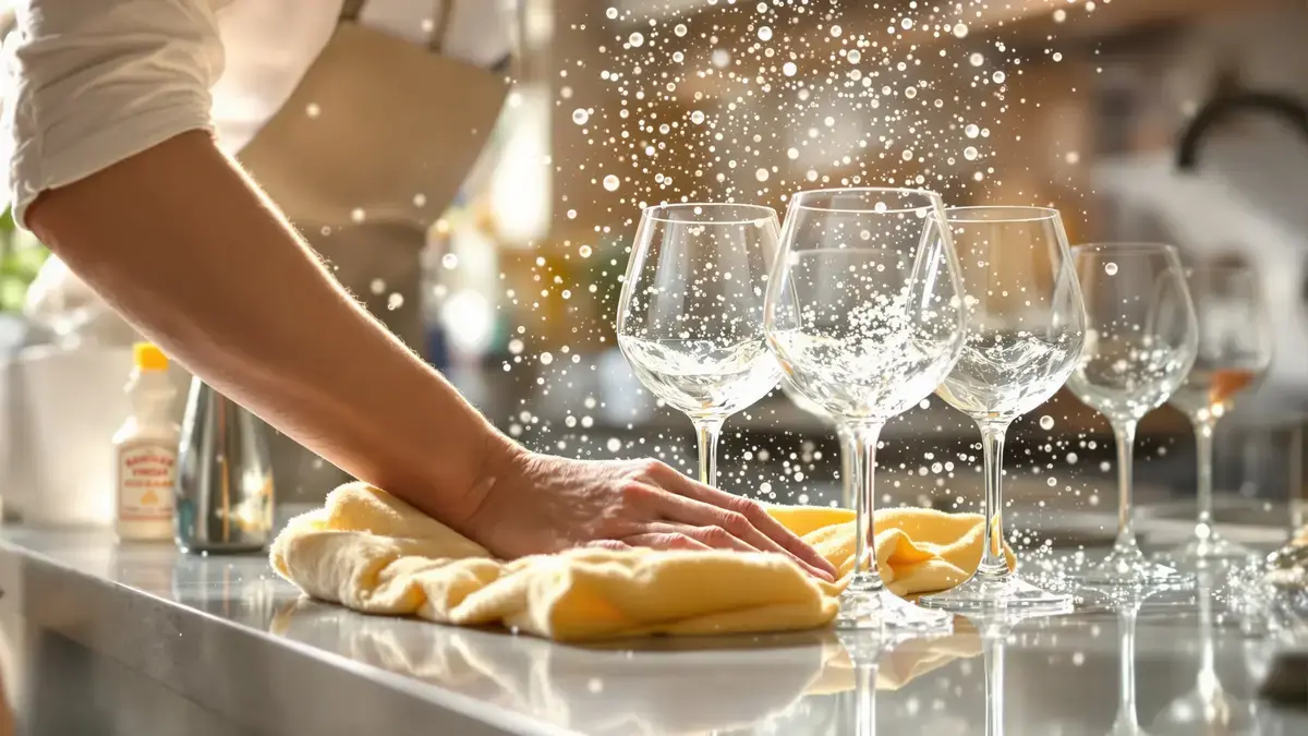 De eenvoudige tip om witte vlekken op glazen na het afwassen te voorkomen