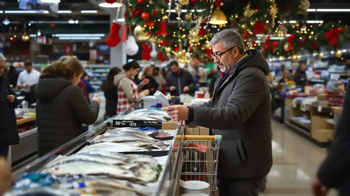Waarom je tussen Kerst en Nieuwjaar echt beter geen vis moet kopen