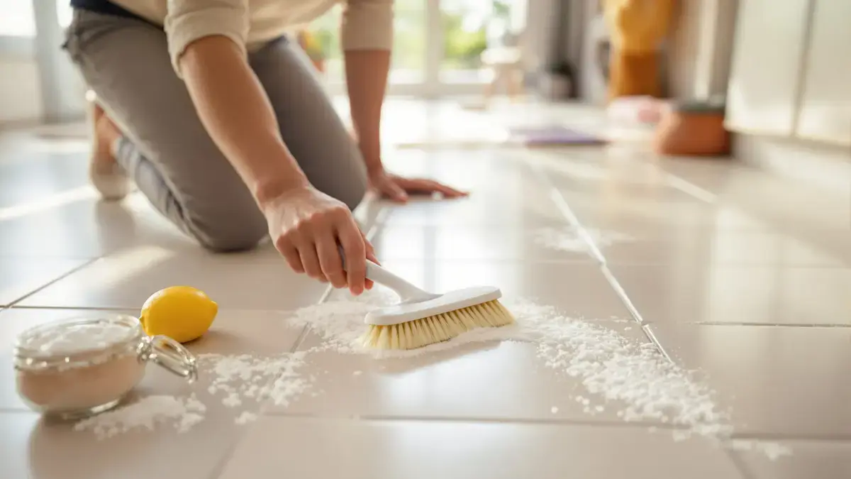 Zwarte voegen: deze snelle tip maakt tegels schoon zonder azijn of bleekmiddel