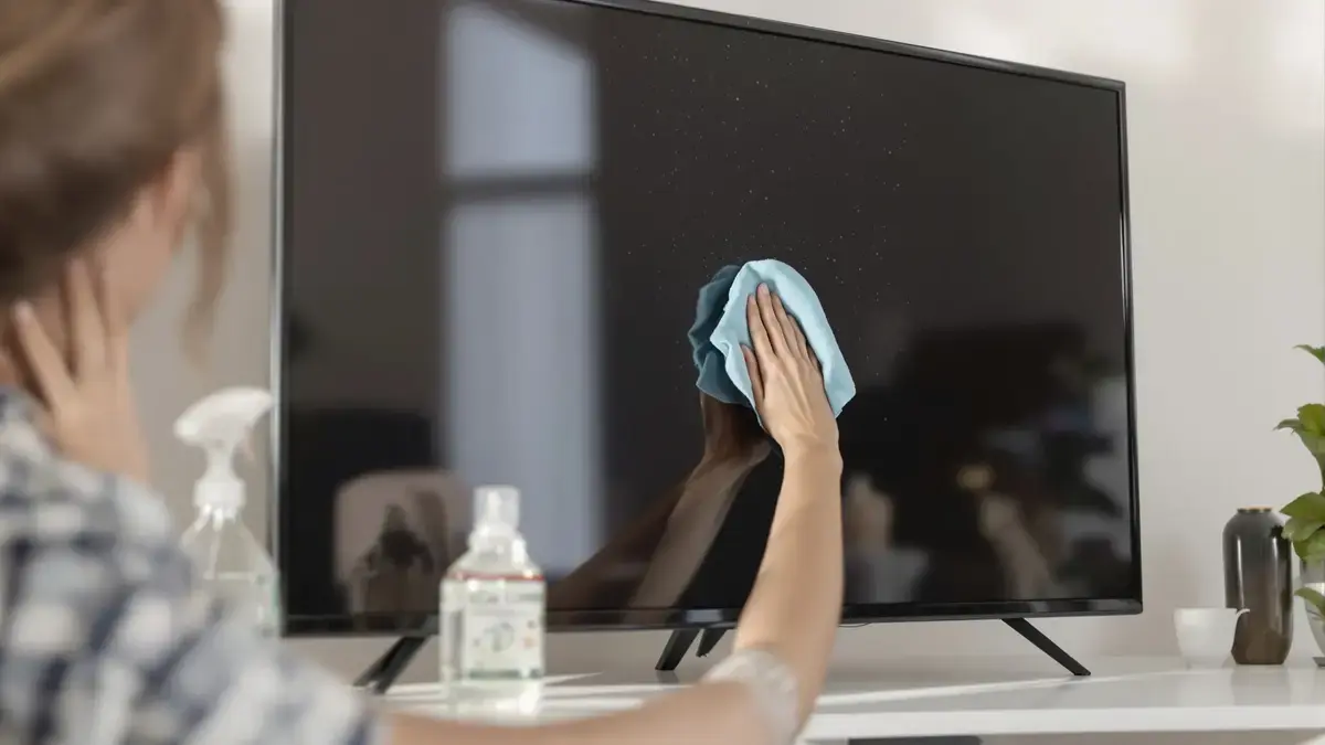 Dof televisiescherm: de snelle methode die het er weer als nieuw laat uitzien