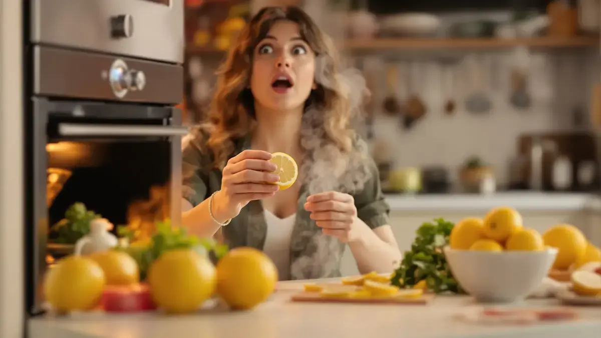 Een halve citroen in de oven: een snel gebaar met direct verbluffend resultaat