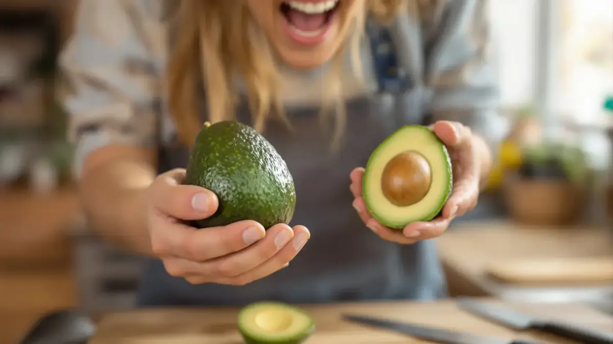 Een zeer harde avocado kan in één minuut rijp worden dankzij een snelle methode