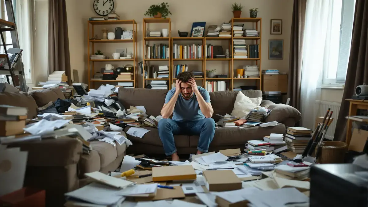 Huishoudelijke rommel: hoe het stilletjes uw geestelijke gezondheid beïnvloedt