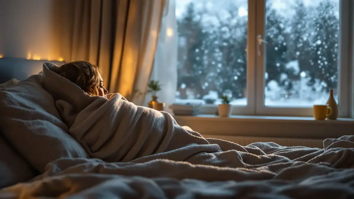 Slapen bij koud weer verstoort de nachtrust: wat een nieuwe studie onthult en hoe je er iets aan kunt doen