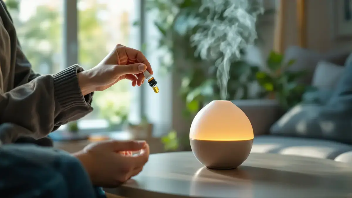 Twee zorgvuldig gekozen druppels volstaan om de binnenlucht langdurig te doordringen