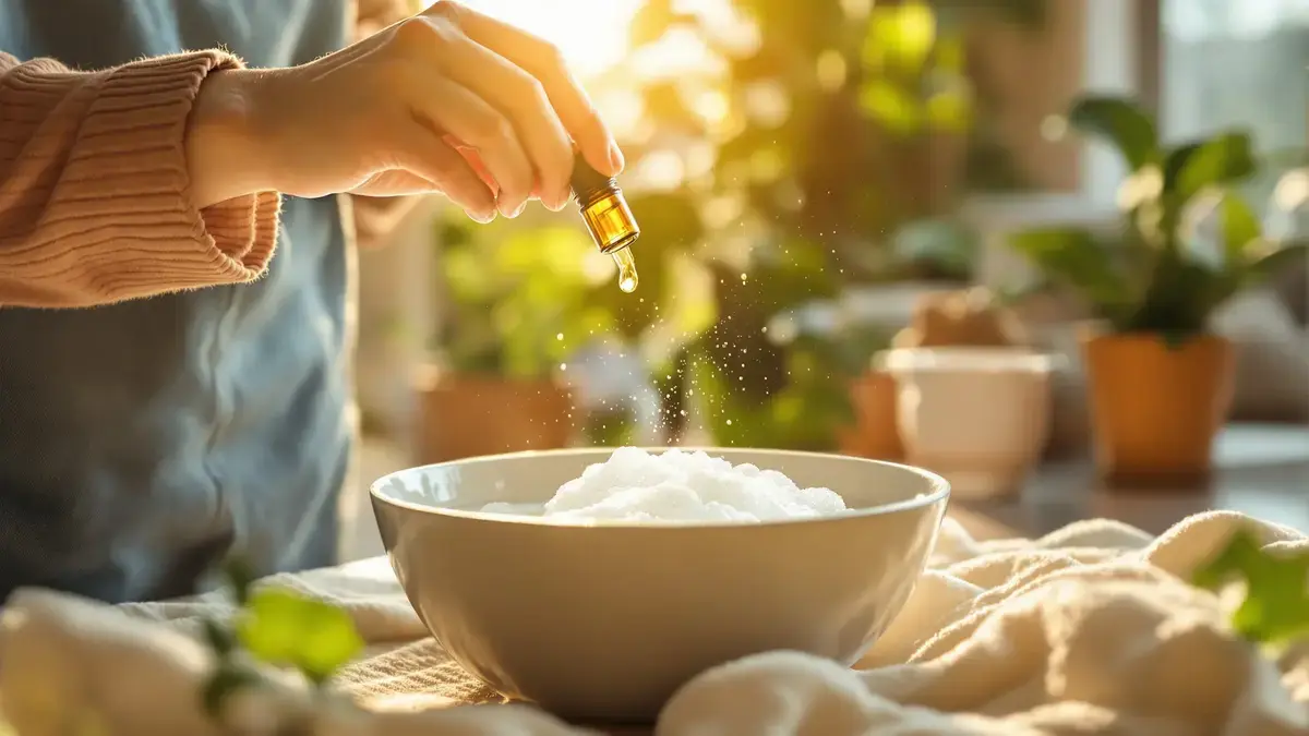 Twee druppels in het waswater zijn voldoende om het huis langdurig te parfumeren