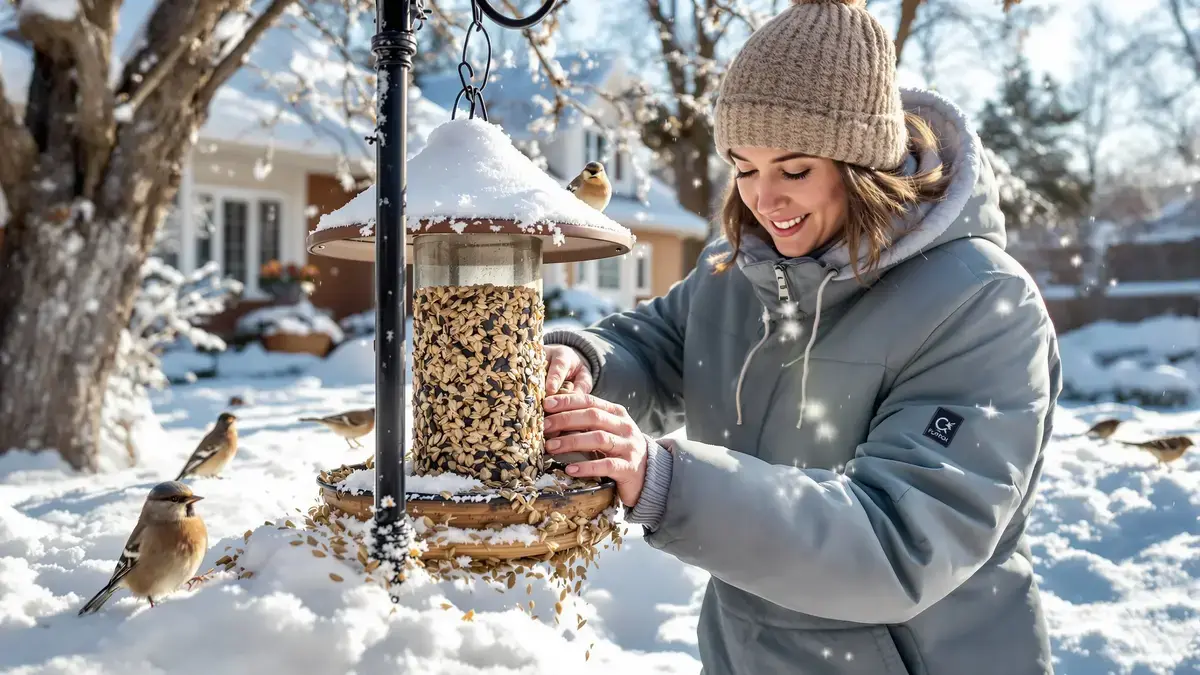 In de winter doen sommige voederhuisjes meer kwaad dan goed aan vogels als ze verkeerd worden gebruikt.